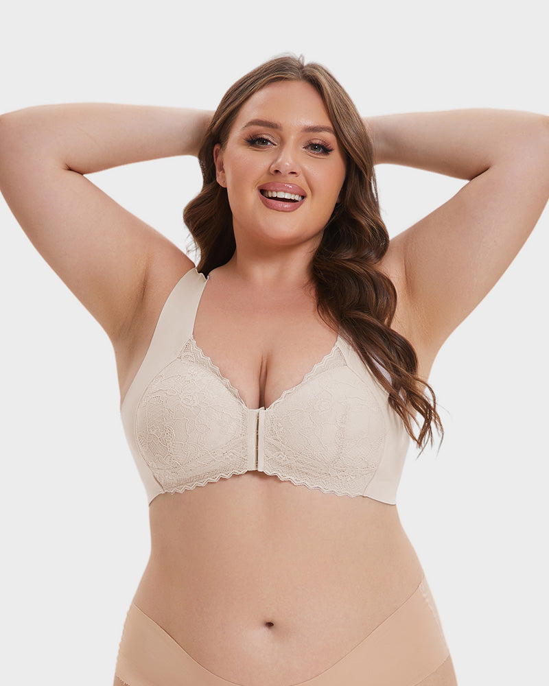 Front Closure '5d' Shaping Wireless Bra