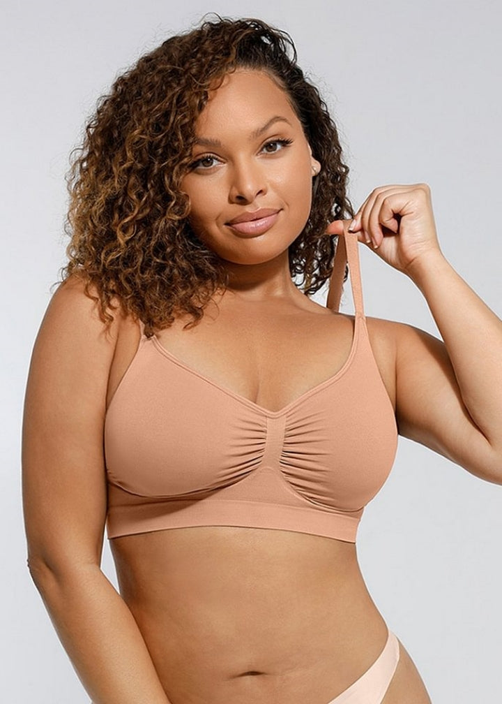 Seamless Comfort Wireless Bra