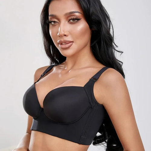 BUY 1 GET 1 FREE ( Add 2 Pcs To Cart ) - No Roll Allowed Smoothing Back Bra