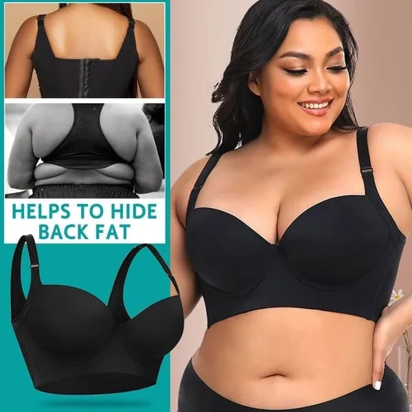 BUY 1 GET 1 FREE ( Add 2 Pcs To Cart ) - No Roll Allowed Smoothing Back Bra