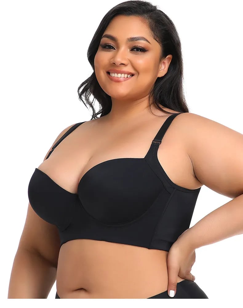 BUY 1 GET 1 FREE ( Add 2 Pcs To Cart ) - No Roll Allowed Smoothing Back Bra