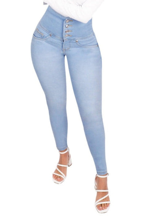 Curvy Jeans With Built-in Butt Lifter