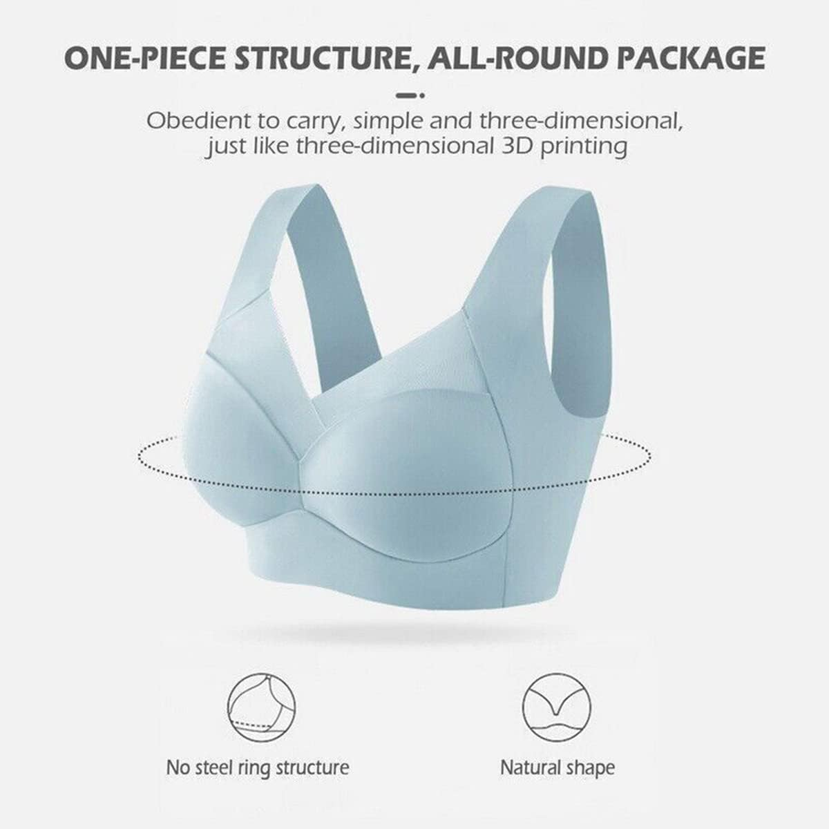 🔥Last Day Buy 1 Get 2 Free(Add 3 To The Cart)🔥Sexy Push Up Wireless Bras