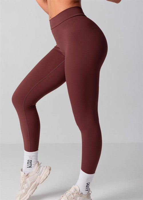 High Waisted V-Back Leggings