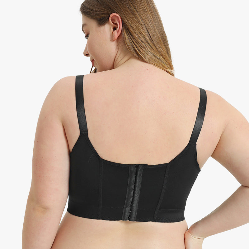 Flexehag® Full-Coverage Back Smoothing Bra-Black (2 Pack)