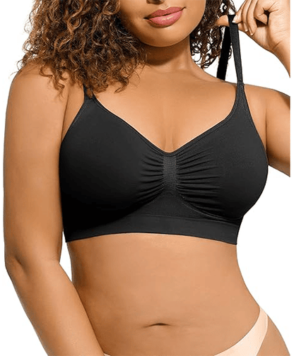 Women's Full Coverage Non-Padded Wireless Sculpt Bra