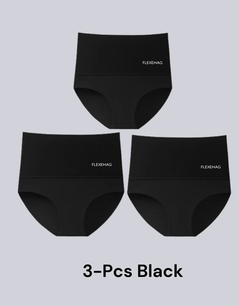 Flexehag® 3-Pack High Waisted Tummy Control Briefs