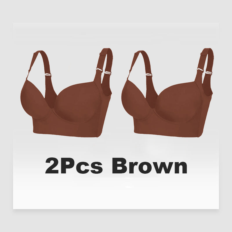 Flexehag®Push-Up Back Smoothing Bra-Brown (2 PACK)