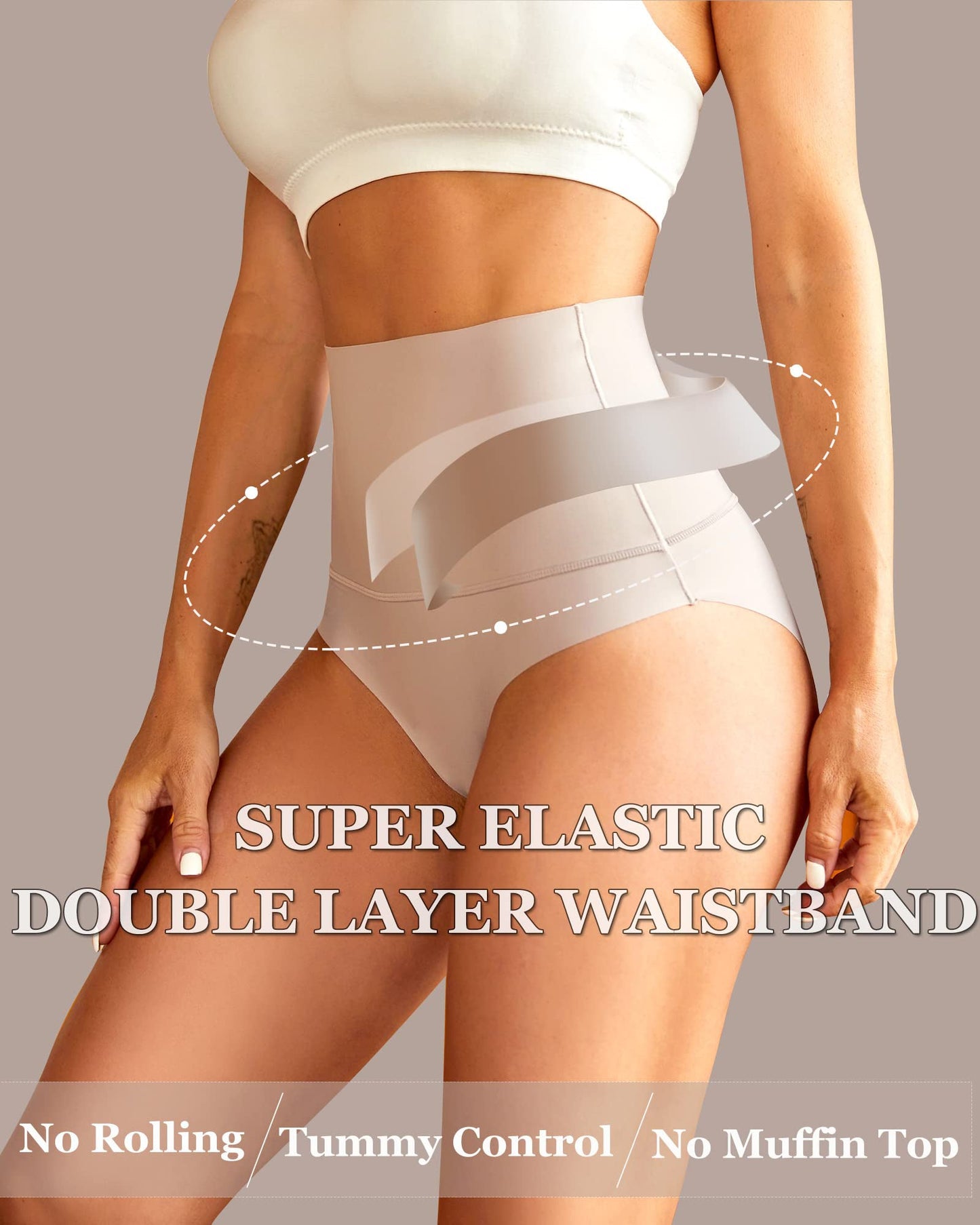 High Waisted Tummy Control Briefs