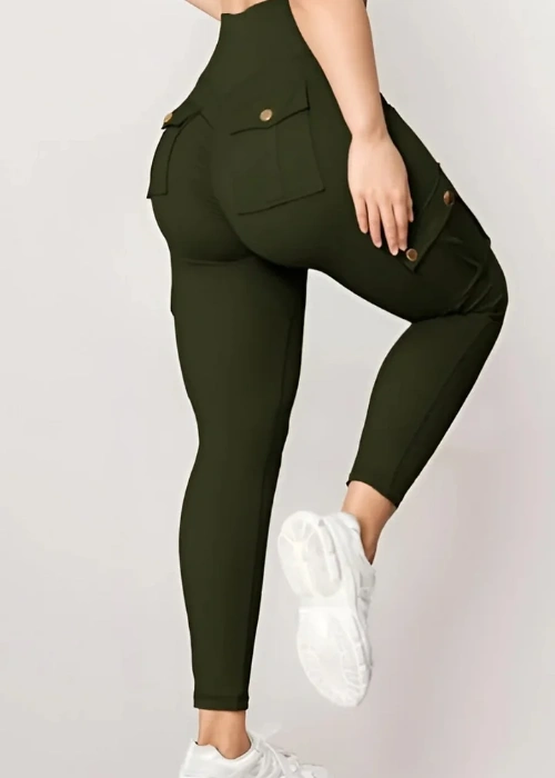 Butt lifting Cargo Leggings