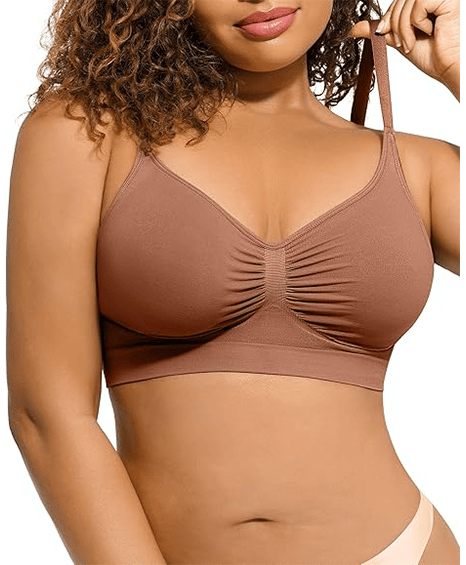 Women's Full Coverage Non-Padded Wireless Sculpt Bra