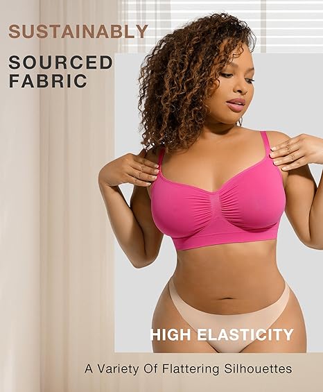 🔥2024 Hot Sale 49% off🔥Women's Full Coverage Non-Padded Wireless Sculpt Bra💖