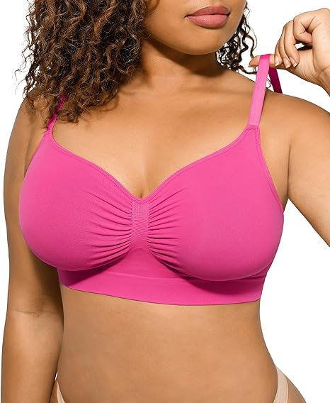 🔥2024 Hot Sale 50% off🔥Women's Full Coverage Non-Padded Wireless Sculpt Bra💖