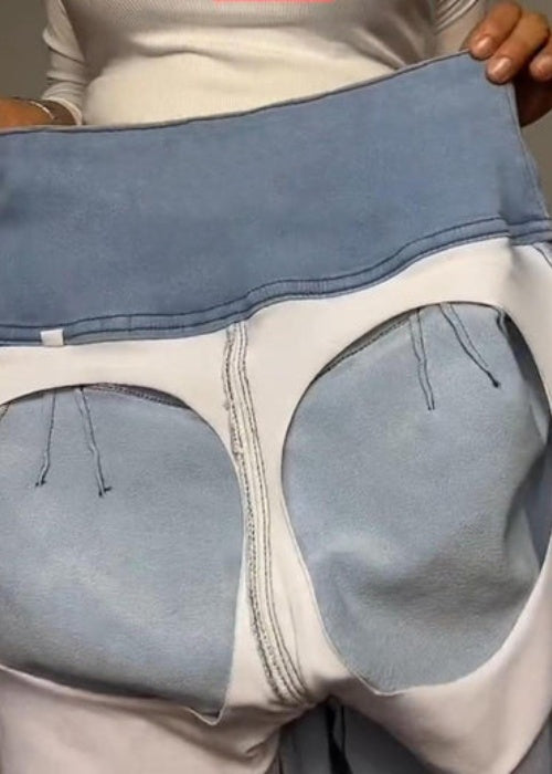 Curvy Jeans With Built-in Butt Lifter