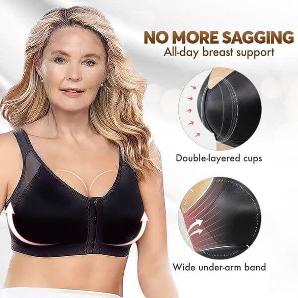 Last Day Sale 49% OFF-Multifunctional bra for elderly women(Adjustable shoulder straps)