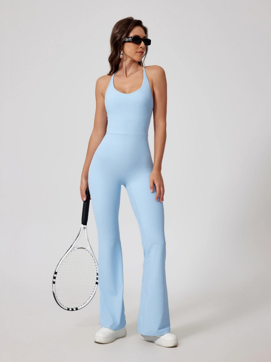 Strappy Halter Suit