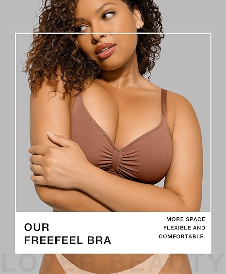 Women's Full Coverage Non-Padded Wireless Sculpt Bra