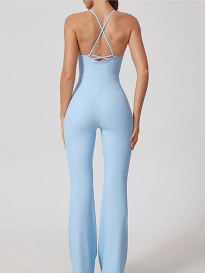 Strappy Halter Suit