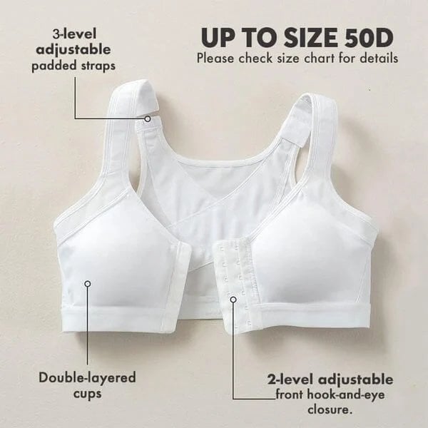 Last Day Sale 49% OFF-Multifunctional bra for elderly women(Adjustable shoulder straps)