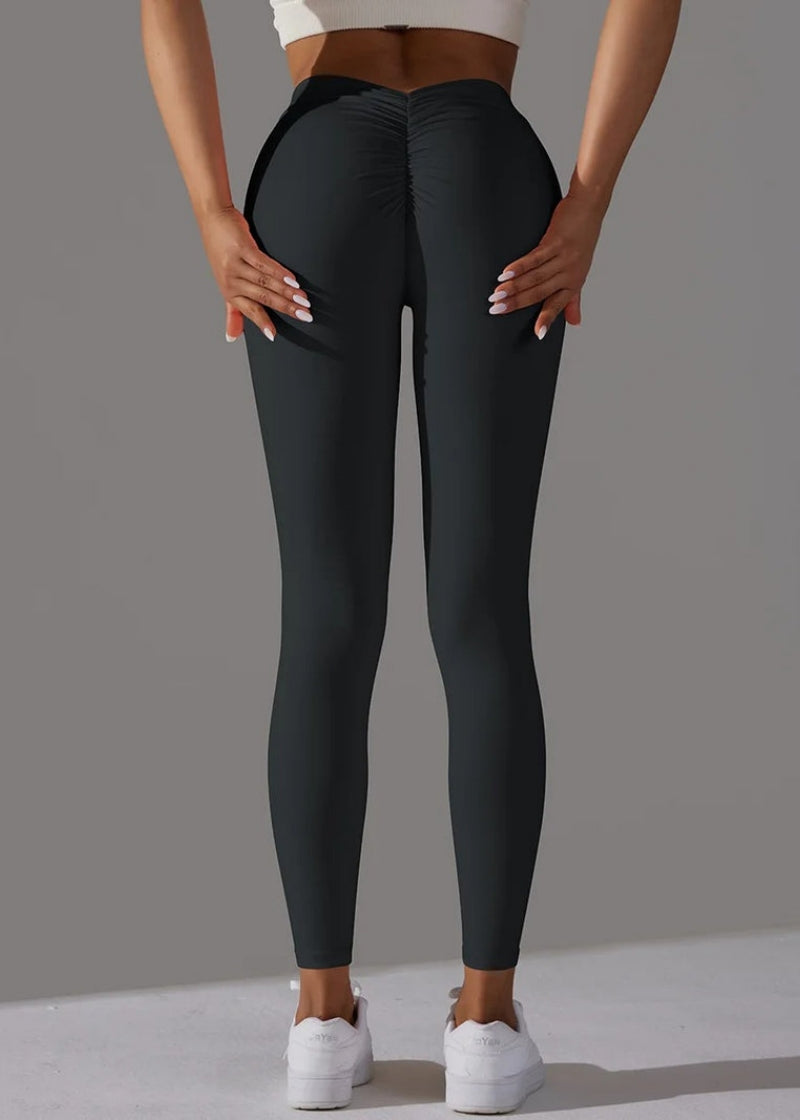 V-Cut Gym Leggings