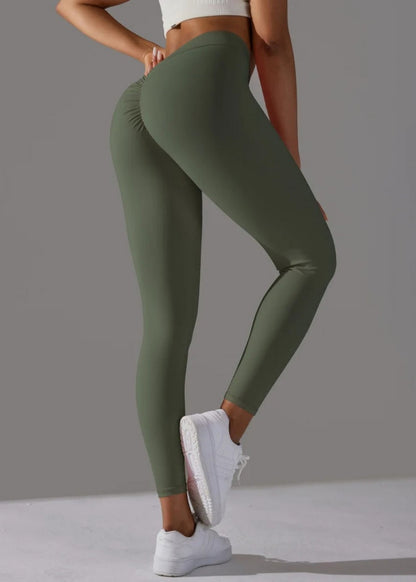 V-Cut Gym Leggings