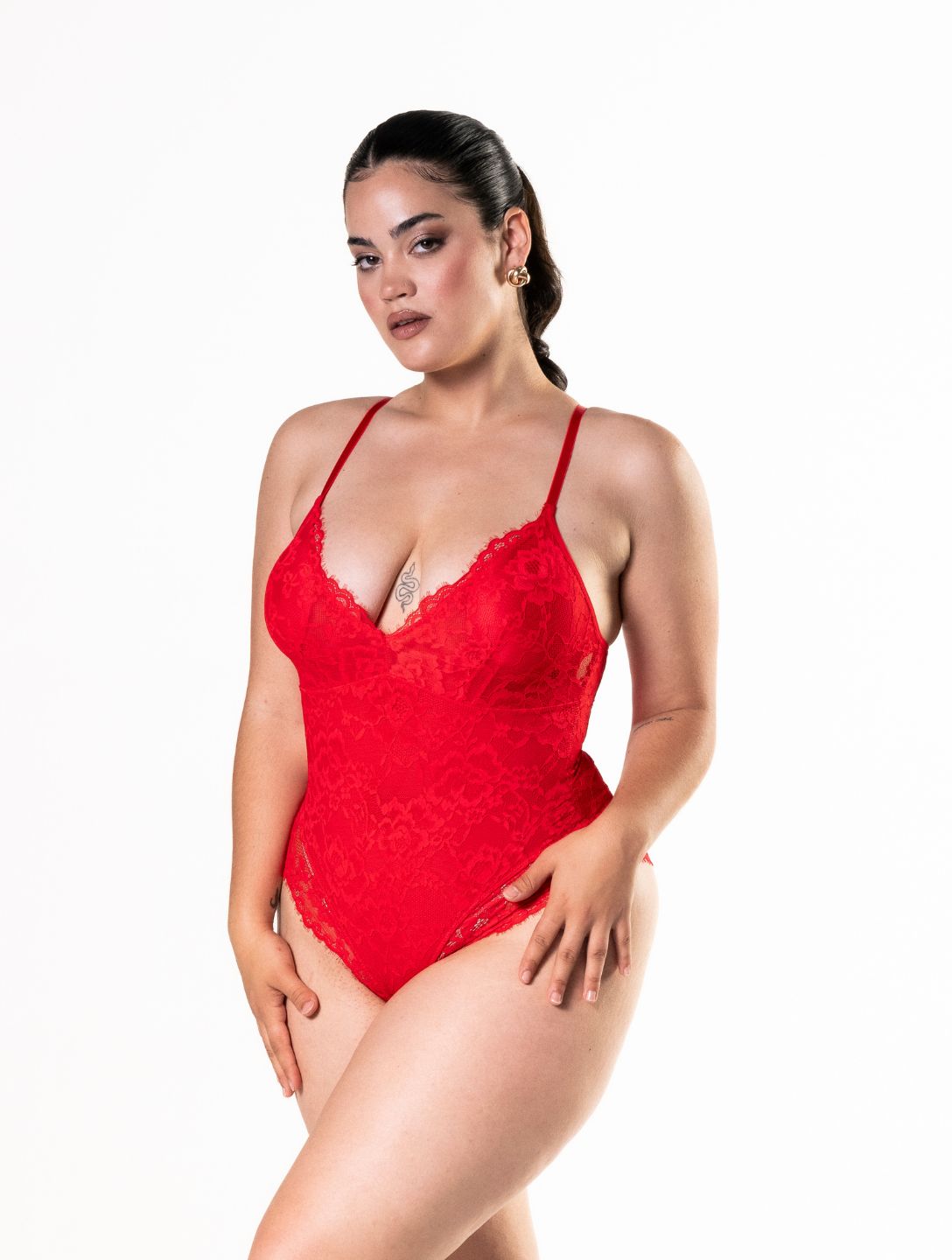 Shapewear Laced Bodysuit