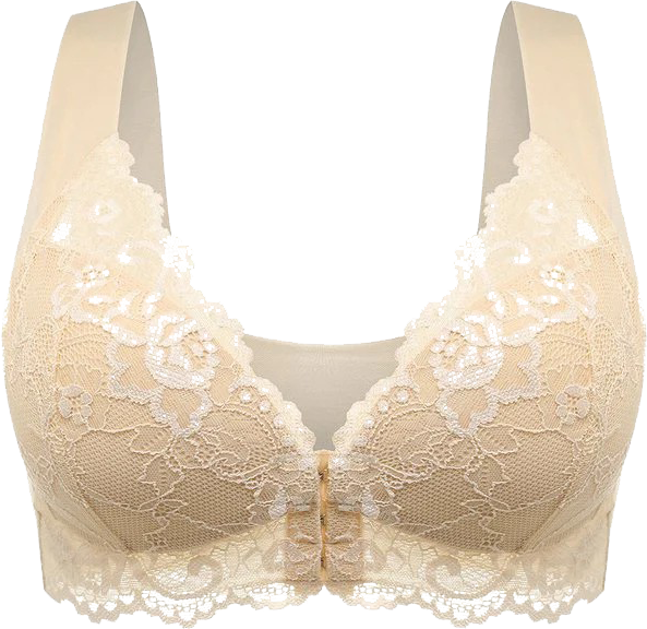 Flexehag®FRONT CLOSURE '5D' SHAPING WIRELESS BEAUTY BACK BRA(BUY 1 GET 2 FREE)-BEIGE