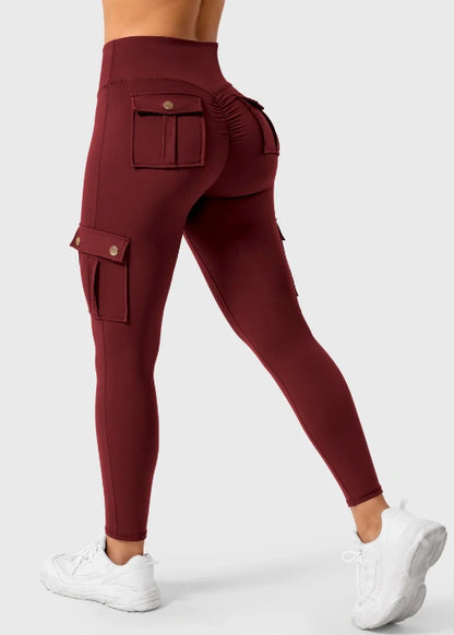 Butt lifting Cargo Leggings